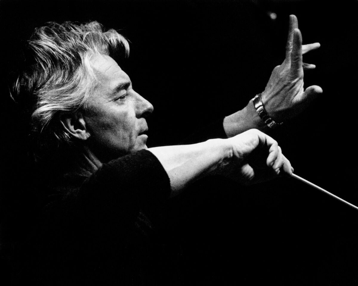 Herbert Von Karajan Signed in Silver Ink 4X6 Cardstock Photo, Austrian  Orchestra and Opera Conductor